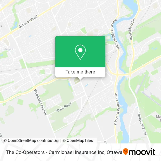 The Co-Operators - Carmichael Insurance Inc map