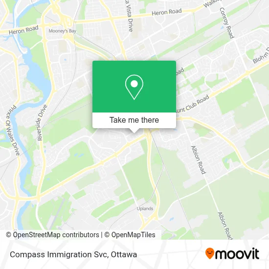 Compass Immigration Svc map
