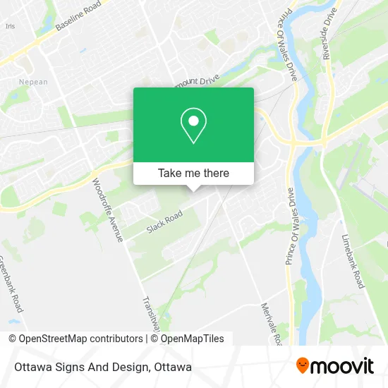 Ottawa Signs And Design map