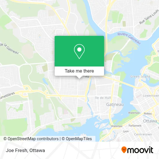 Joe Fresh map