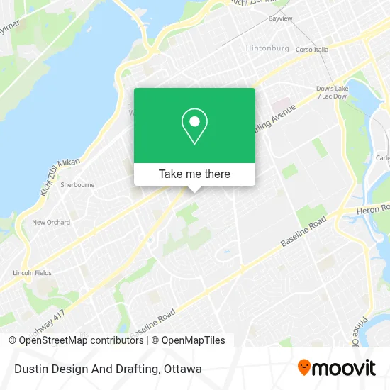Dustin Design And Drafting map