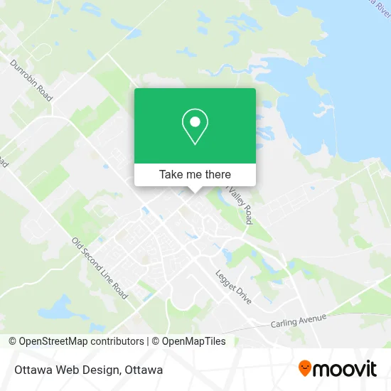 Ottawa Web Design map