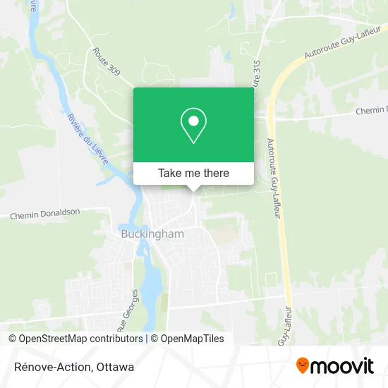 Rénove-Action map