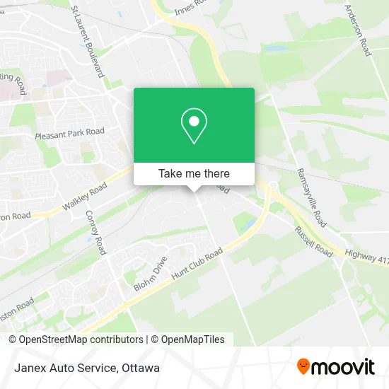 Janex Auto Service map