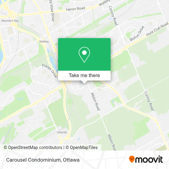 Carousel Condominium map