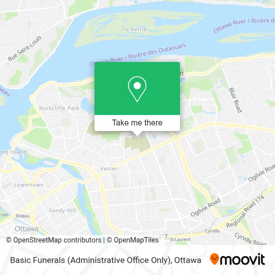 Basic Funerals (Administrative Office Only) map