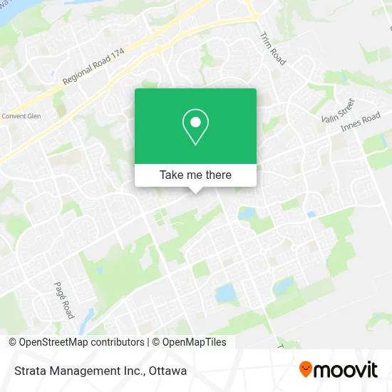 Strata Management Inc. map