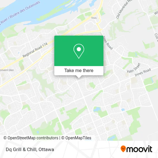 Dq Grill & Chill map