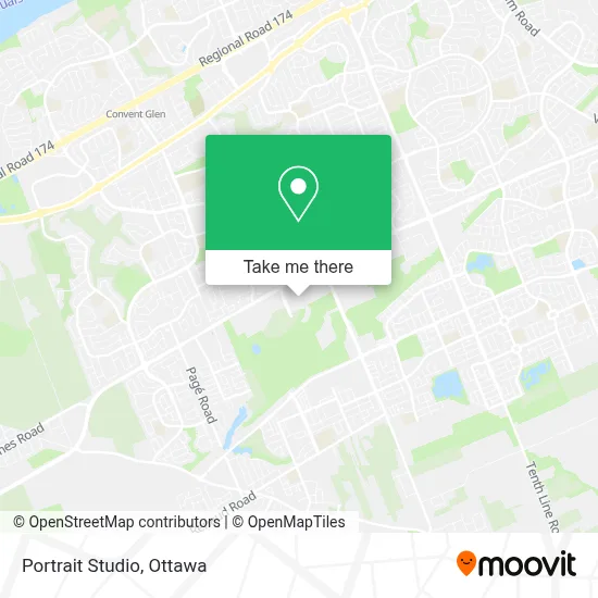 Portrait Studio map