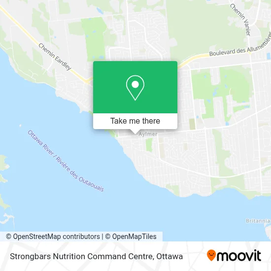 Strongbars Nutrition Command Centre map
