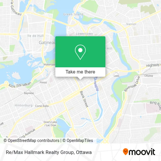 Re/Max Hallmark Realty Group map