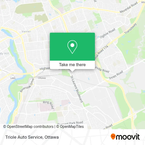 Triole Auto Service map