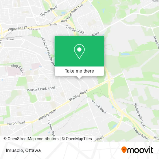 Imuscle map