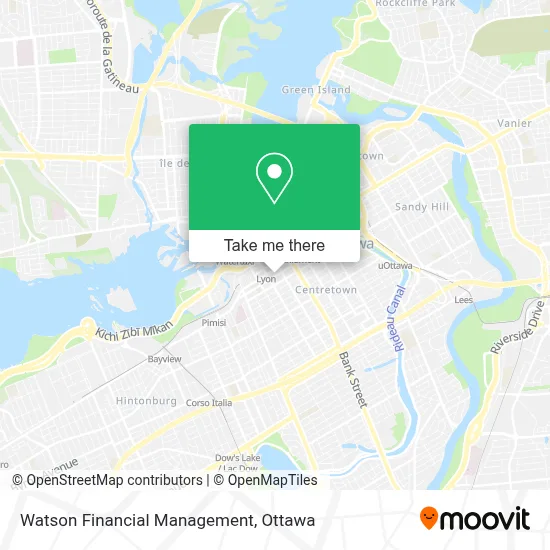 Watson Financial Management map