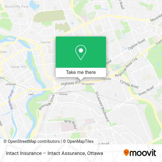 Intact Insurance – Intact Assurance map
