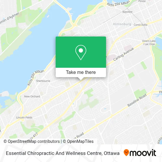 Essential Chiropractic And Wellness Centre map