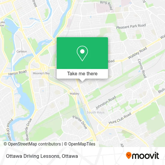 Ottawa Driving Lessons map
