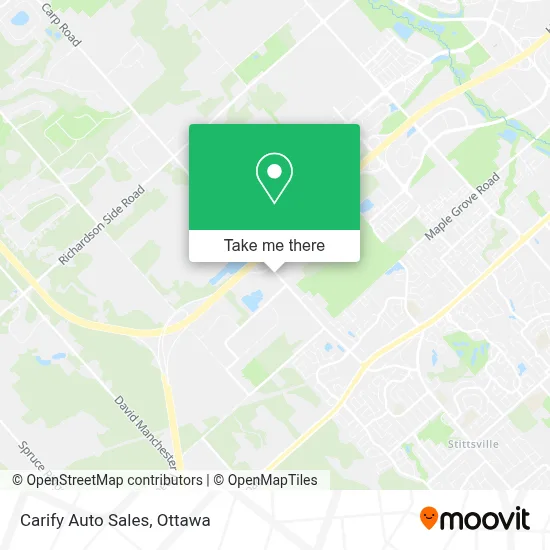 Carify Auto Sales map