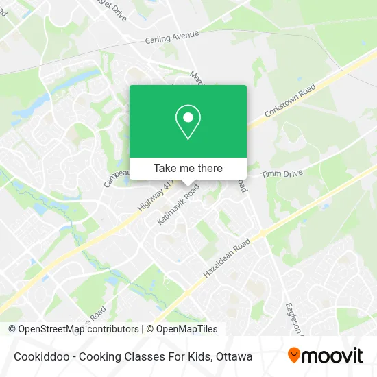 Cookiddoo - Cooking Classes For Kids map