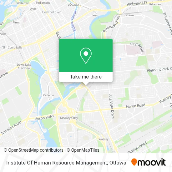 Institute Of Human Resource Management map