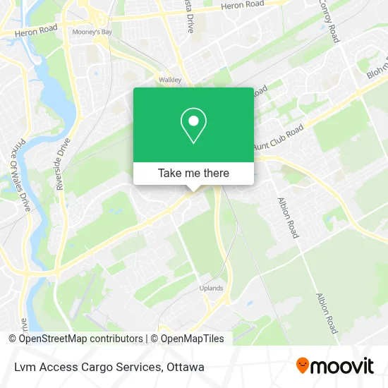 Lvm Access Cargo Services map