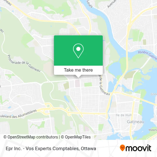Epr Inc. - Vos Experts Comptables map