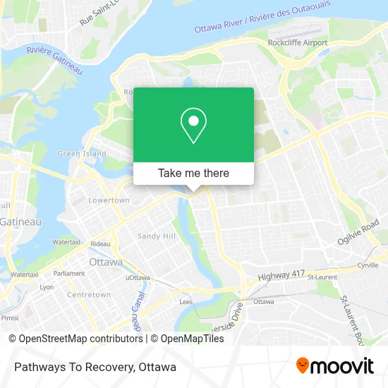 Pathways To Recovery map