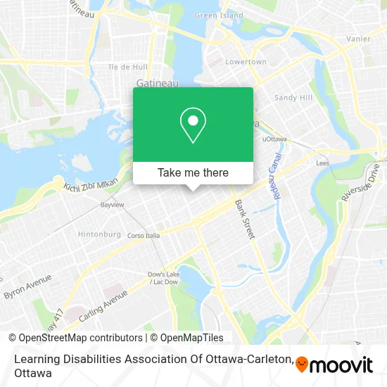 Learning Disabilities Association Of Ottawa-Carleton map