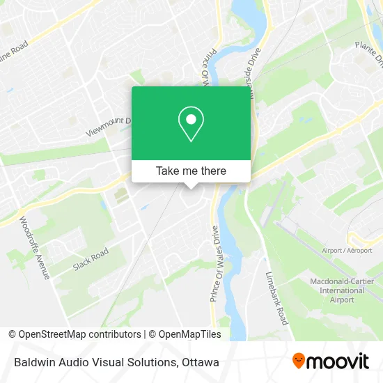 Baldwin Audio Visual Solutions map
