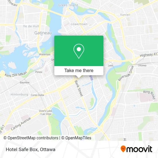 Hotel Safe Box map