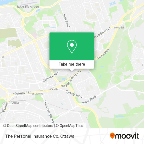 The Personal Insurance Co map
