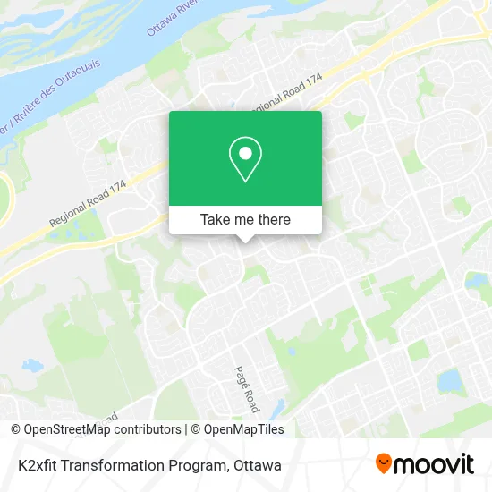 K2xfit Transformation Program map
