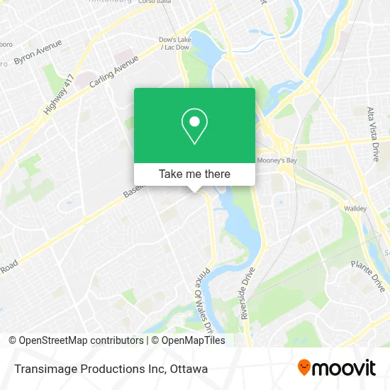 Transimage Productions Inc map