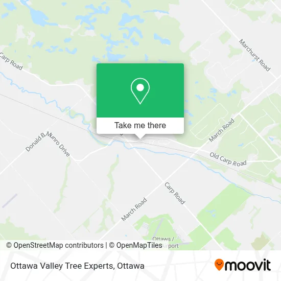 Ottawa Valley Tree Experts map