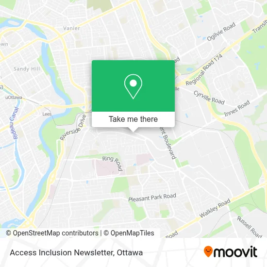 Access Inclusion Newsletter map