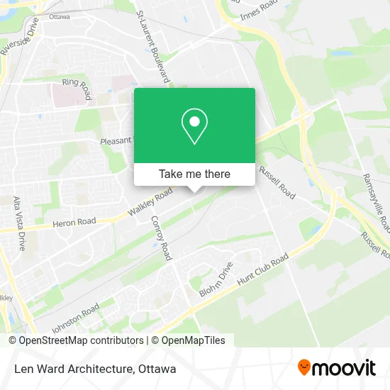 Len Ward Architecture map