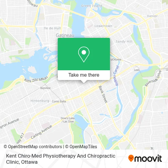 Kent Chiro-Med Physiotherapy And Chiropractic Clinic map