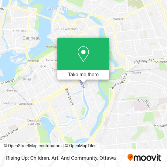Rising Up: Children, Art, And Community map