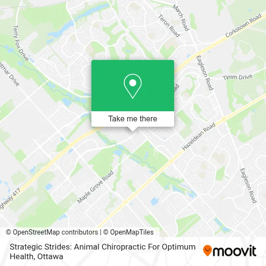 Strategic Strides: Animal Chiropractic For Optimum Health map
