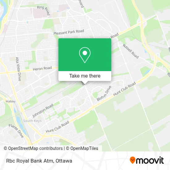 Rbc Royal Bank Atm map