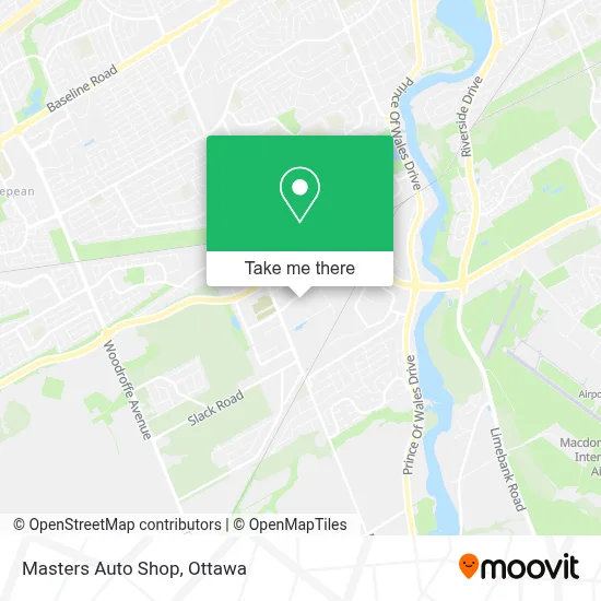Masters Auto Shop map