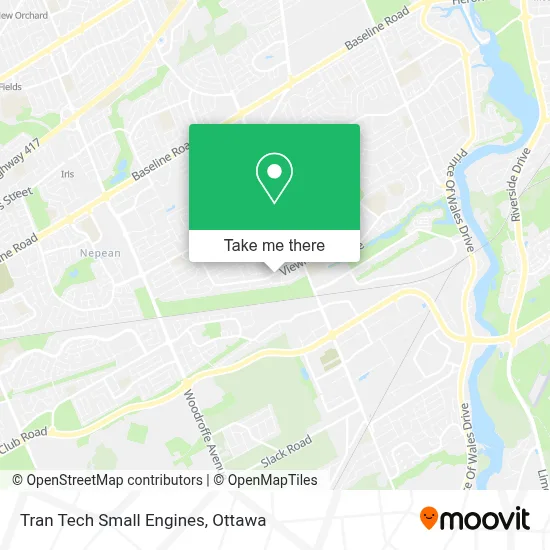 Tran Tech Small Engines map