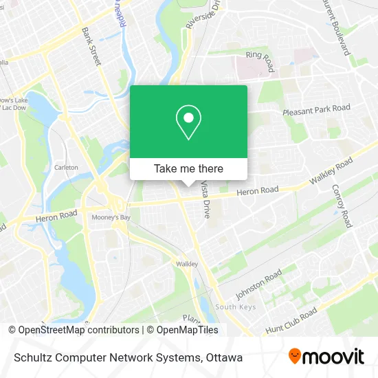 Schultz Computer Network Systems map