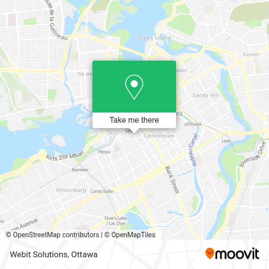 Webit Solutions map