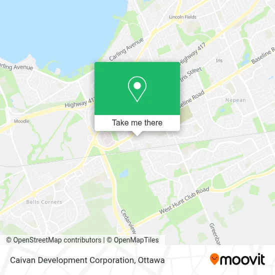 Caivan Development Corporation map