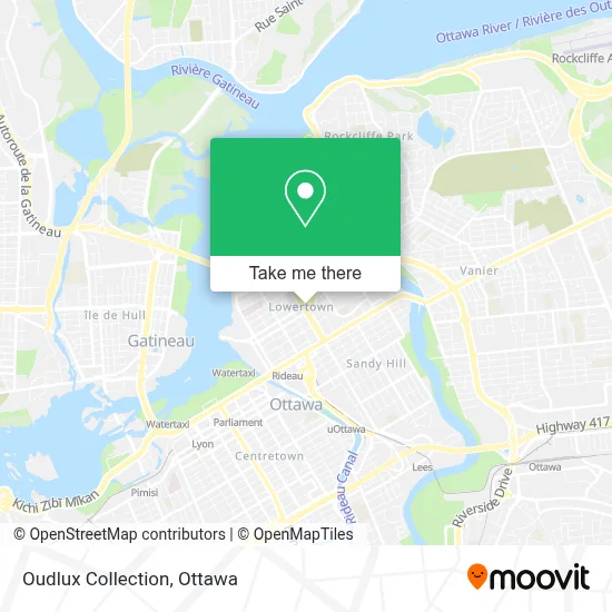 Oudlux Collection map