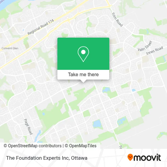 The Foundation Experts Inc map