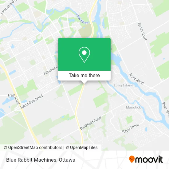 Blue Rabbit Machines map