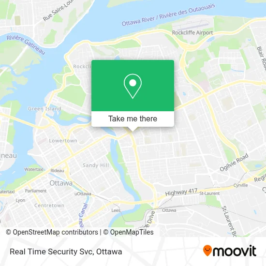 Real Time Security Svc map