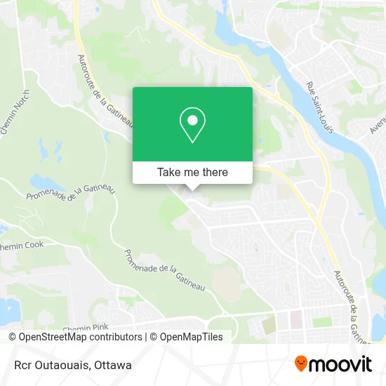 Rcr Outaouais map